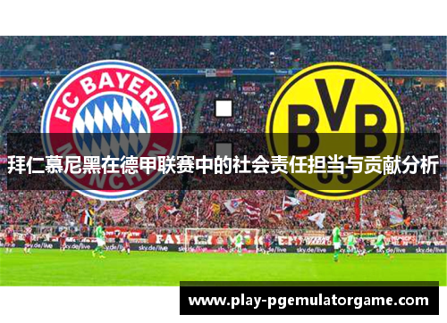 拜仁慕尼黑在德甲联赛中的社会责任担当与贡献分析