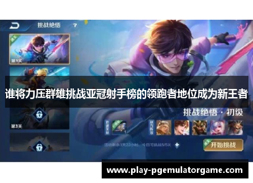 谁将力压群雄挑战亚冠射手榜的领跑者地位成为新王者