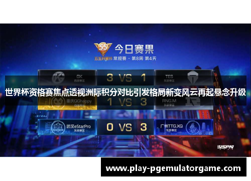 世界杯资格赛焦点透视洲际积分对比引发格局新变风云再起悬念升级