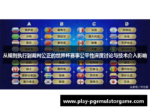 从规则执行到裁判公正的世界杯赛事公平性深度讨论与技术介入影响 从规则执行到裁判公正的世界杯赛事公平性深度讨论与技术介入影响